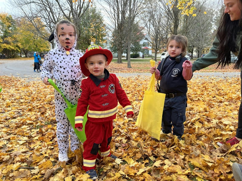 cutest Halloween emergency services squad